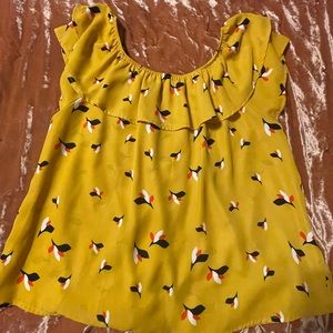 Open back, shoulder tank